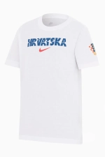 Футболка Nike Croatia 2024 Crest Junior - белый