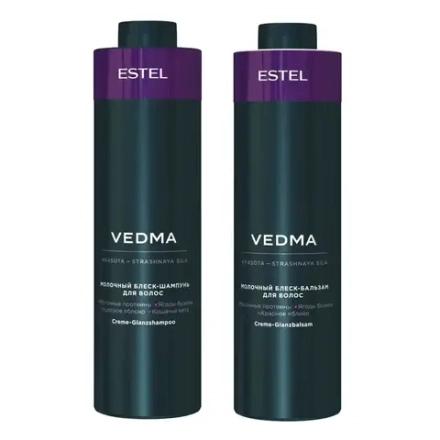 Набор для волос восстанавливающий VEDMA, Estel (Шампунь - 1000 мл., Бальзам - 1000 мл.)