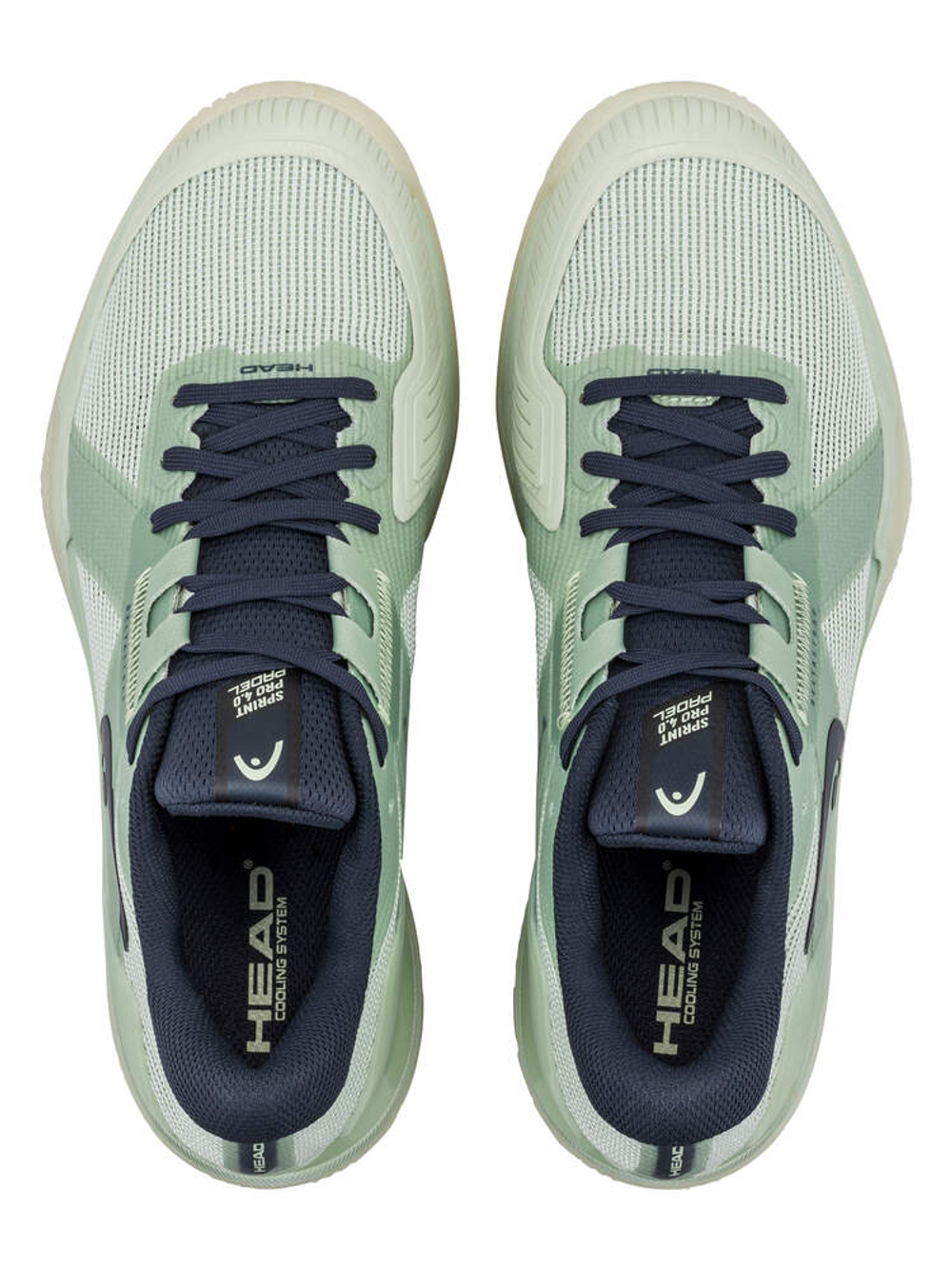 Женские кросовки для Padel Head Sprint Pro 4.0 Padel - cantaloupe green/blueberry