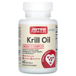 Jarrow Formulas, масло криля, 60 мягких таблеток