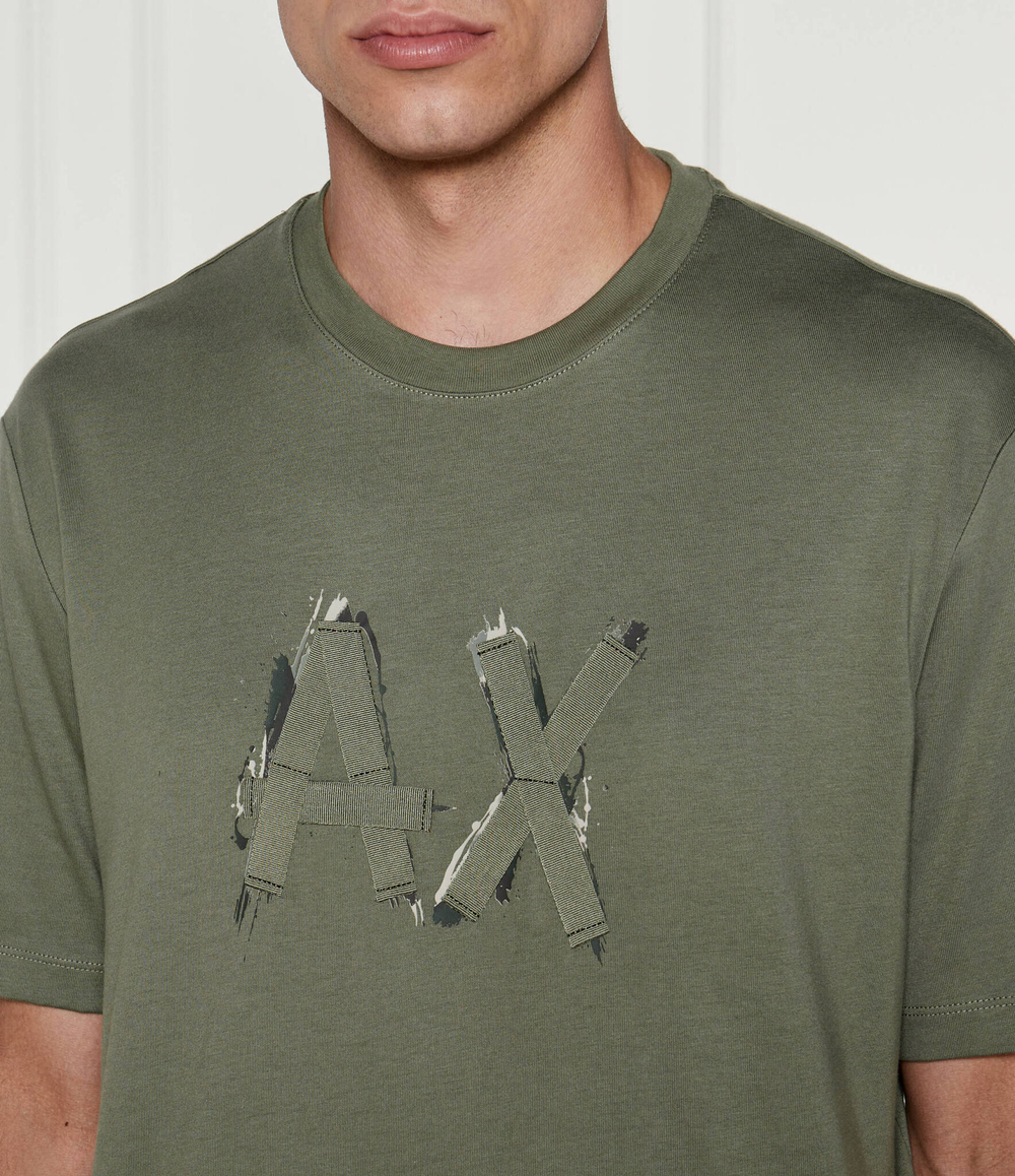 Футболка Armani Exchange - оливковый(6DZTHN ZJLFZ)