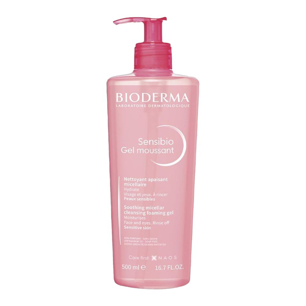 Очищающий мицеллярный гель для чувствительной кожи BIODERMA Sensibio Foaming Gel 200мл