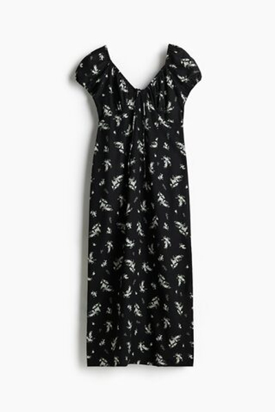 Макси-платье со шнурками - H&M