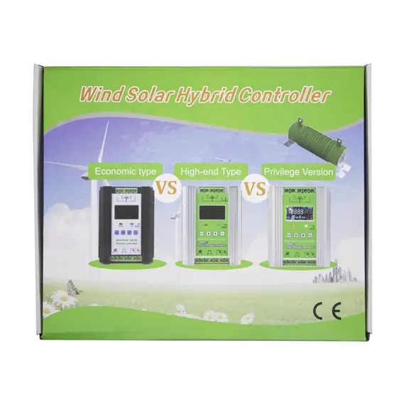 Гибридный Контроллер заряда MPPT JW 12/24V 600W-Wind 800W-Solar