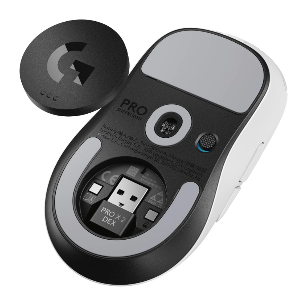 Мышь Logitech PRO X SUPERLIGHT 2 DEX, White