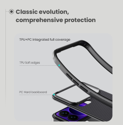 Чехол c MagSafe для смартфона Xiaomi 17 Pro, серия Super Frosted Shield Pro Magnetic от Nillkin