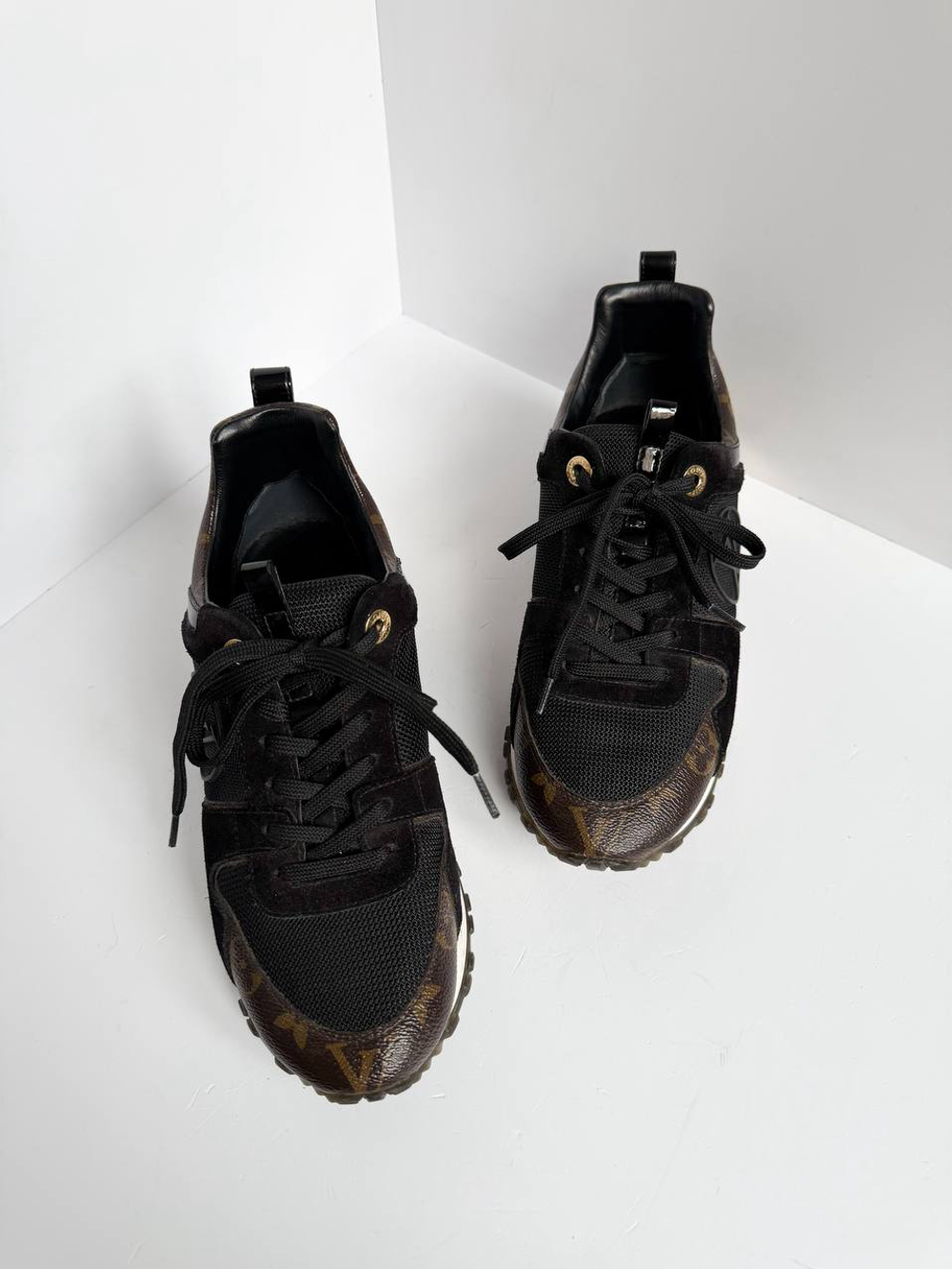 Комбинированные кроссовки Louis Vuitton, 37