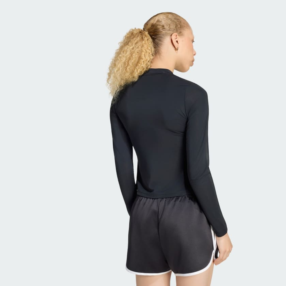Футболка с длинным рукавом Adidas Originals от Дженни, прозрачная. - Adidas