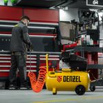 Компрессор масляный воздушный Denzel DCV1800/50, 1.8 кВт, 50 л, 320 л/мин, прямой привод