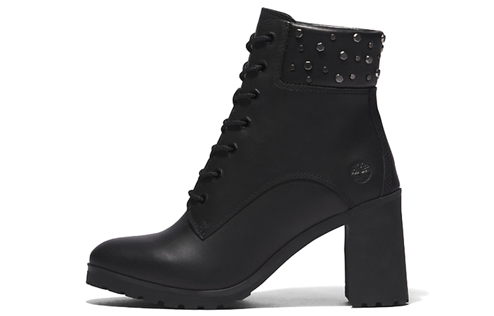Timberland Allington Heeled 6 Mid Calf Boots Women"s Black