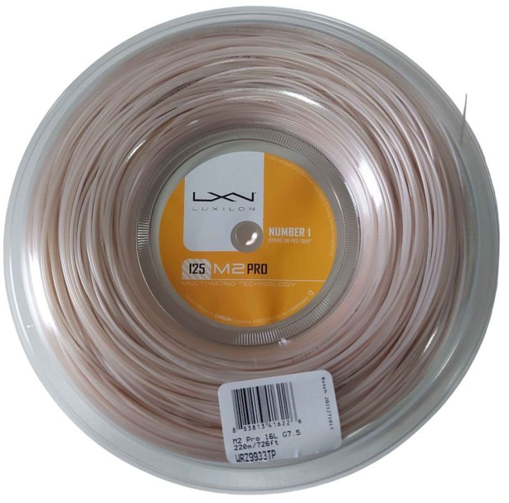 Теннисные струны Luxilon M2 PRO 125 (220 m)