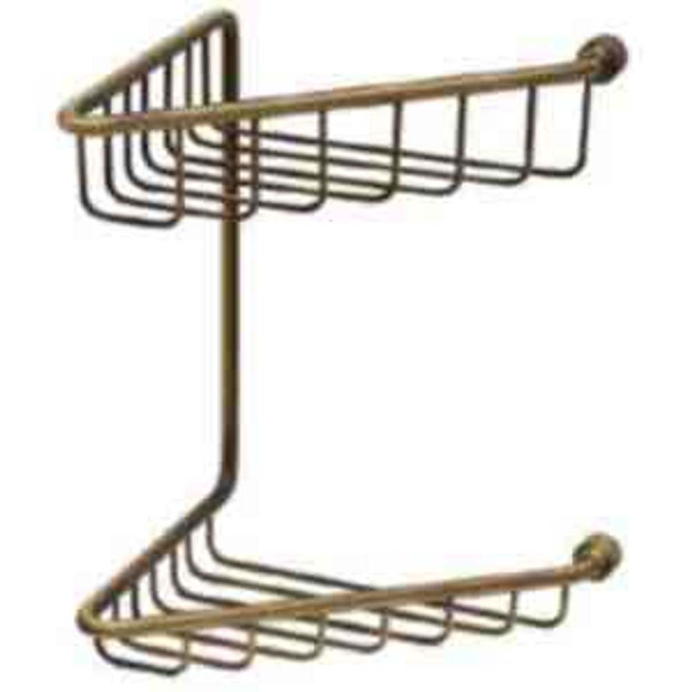 Решетка угловая двойная Migliore Complimenti ML.COM-50.112.BR бронза