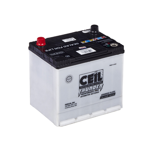 Аккумулятор CEIL JIS 55D23L-BH, 60Ah, 600A, 232x172x225, бортик 55D23LBH