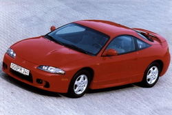 Порог передний левый Mitsubishi Eclipse 3 1999–2005 (1мм)