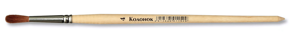 Кисть колонок №4 КК-01152 (Артком)