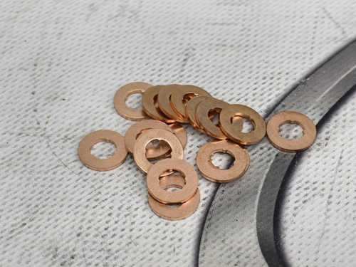 Медная шайба форсунки diz Bosch F00VC17503
