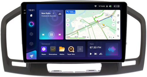 Магнитола для Opel Insignia 2009-2013 (взамен CD300 и CD400) - Teyes CC3-2K QLed Android 10, Быстрая, SIM-слот, CarPlay