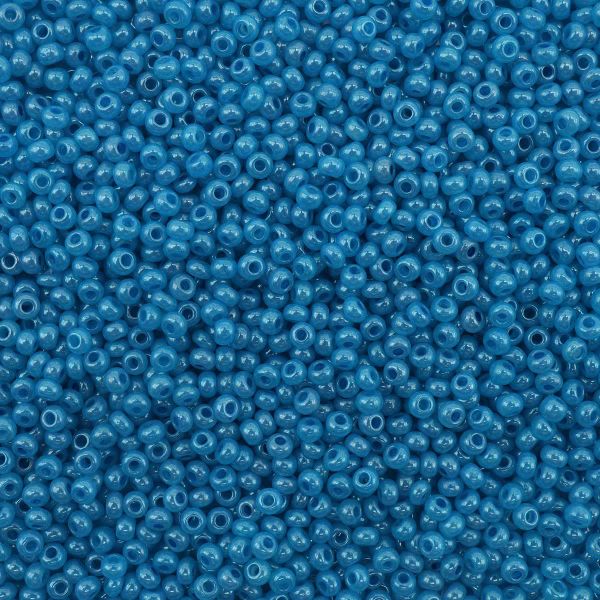 Бисер Preciosa 10/0 (2.3 мм), 500 г, эффект алебастра с блестящим покрытием, (17365)331-19001-10/0