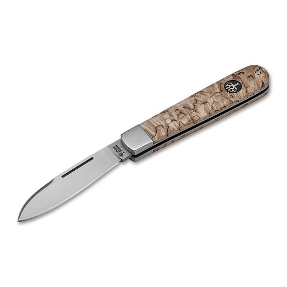 Цена наСкладной нож Boker Barlow Prime Maserbirke, сталь N690, рукоять дерево