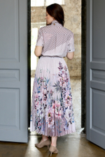 Dress "Andre (maxi). Peonies (A. Ostrovskaya)"