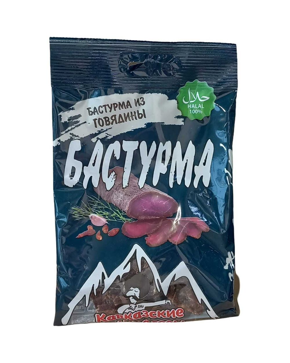 Снеки "Бастурма" 40гр (ХОЛОД)