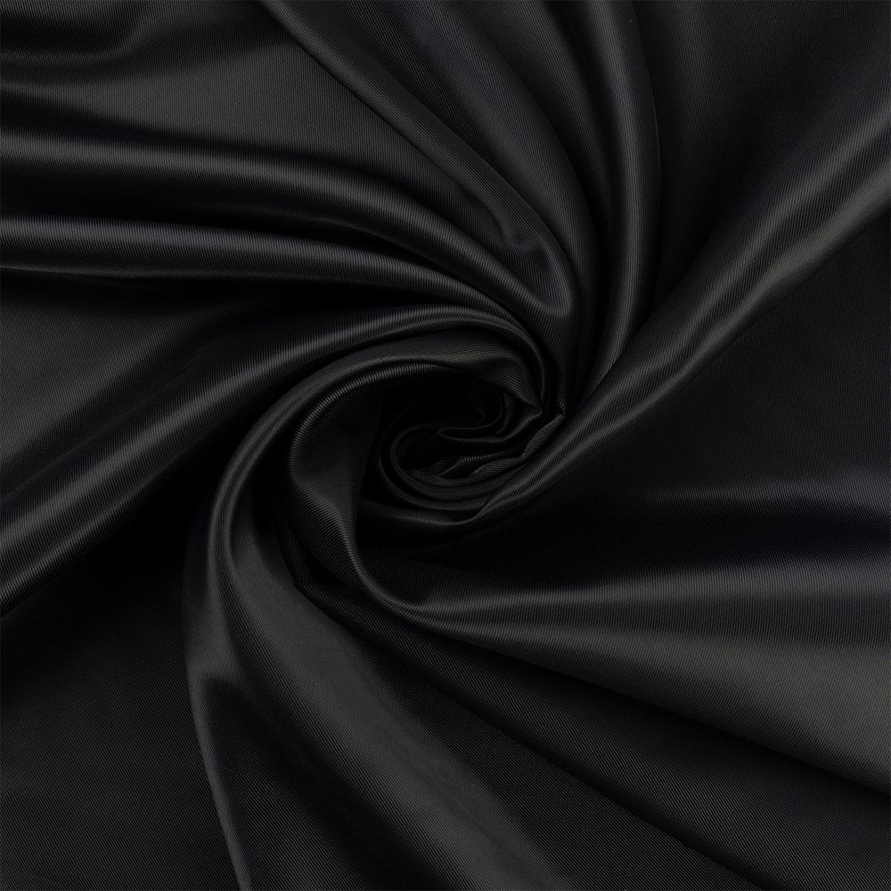 Ткань подкладочная Poly Twill 101±2 г/м², 200х145±2 см, 56 черный, Gamma LPTN