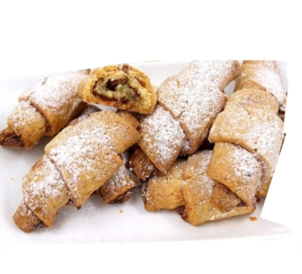 Рогалики с грецким орехом шт.
