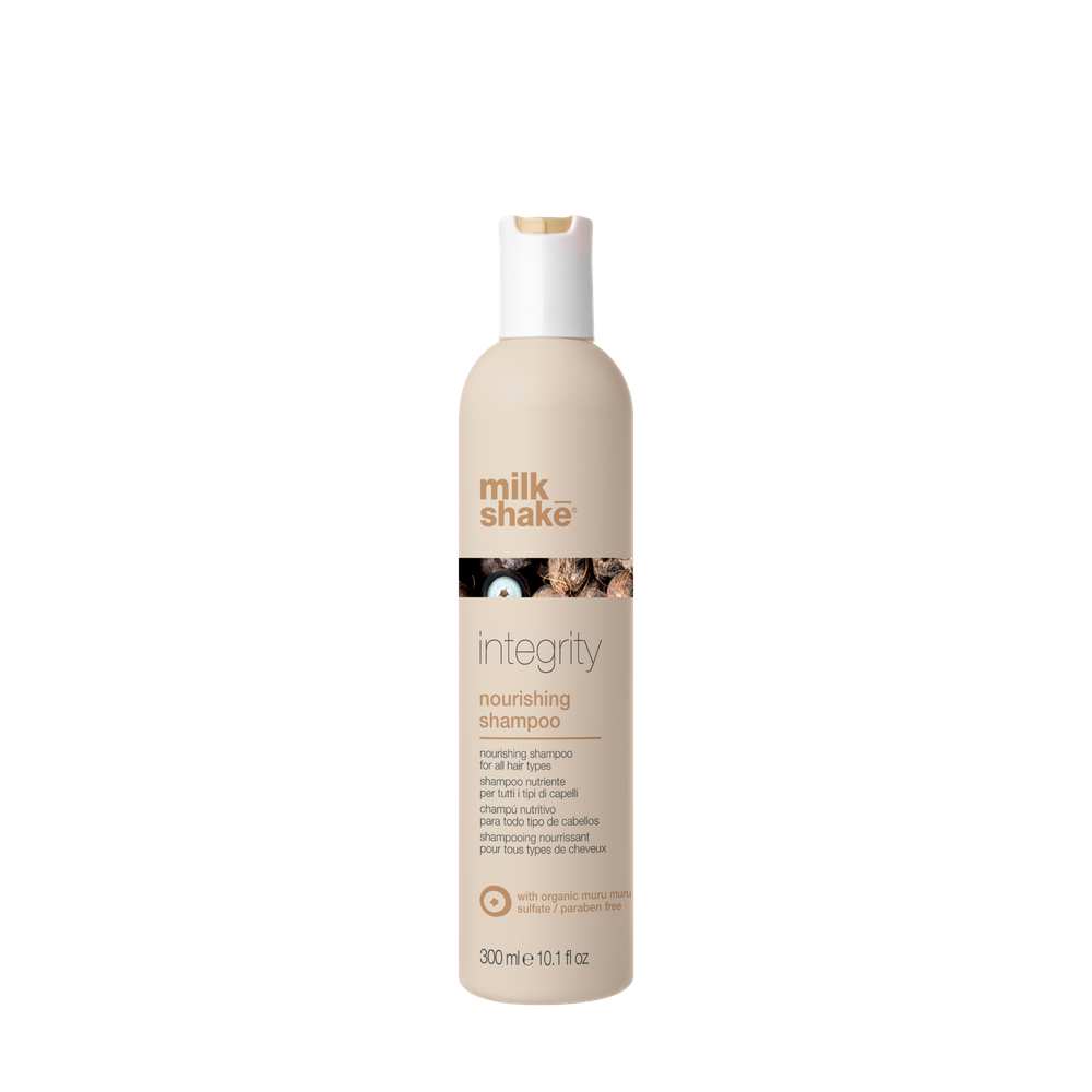 Milk_shake Integrity Nourishing Shampoo 300 мл — питательный шампунь с маслом муру-муру Milk_shake Integrity Nourishing Shampoo 300 мл — питательный шампунь с маслом муру-муру