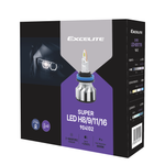 Лампа H8 H9 H11 H16 LED 12-24V Super Excelite комплект мощная светодиодная