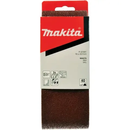 Шлифовальная лента # 240 76x457 мм Makita P-37150