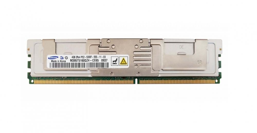 Оперативная память Samsung DDRII 2R FBD ECC 4GB PC2-5300 667MHz M395T5160QZ4-CE65