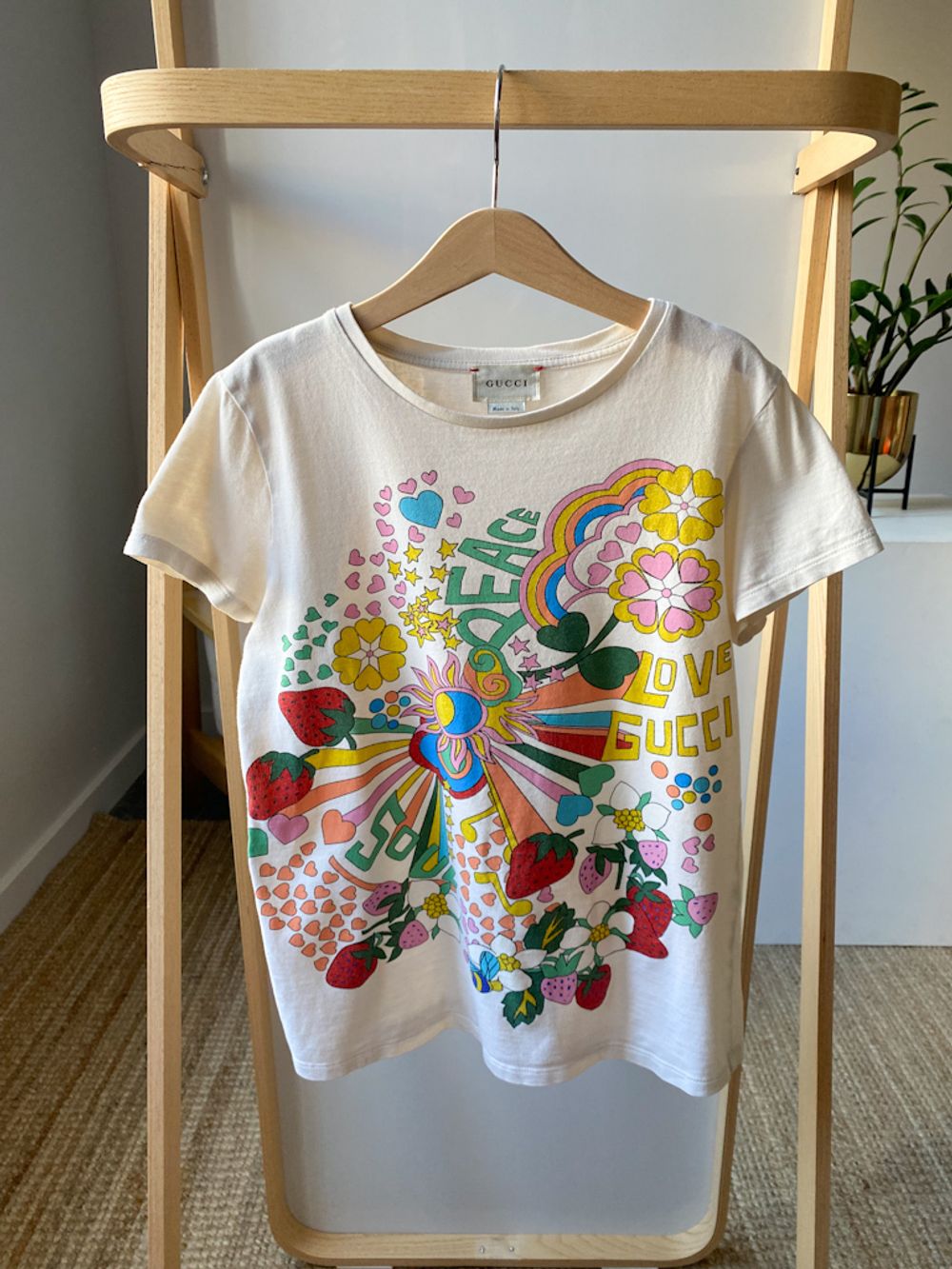 Хлопковая футболка Gucci, 152