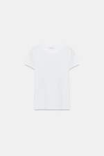 ФУТБОЛКА С КРУГЛЫМ ВЫРЕЗОМ — ZARA