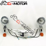 люстра на чоппер/круизер хром CC-Motor