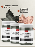 Графитовая краска для гальваники 3х50 мл