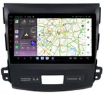 Магнитола для Mitsubishi Outlander XL, Peugeot 4007, Citroen C-Crosser - Kuberg OL-9636 QLed, Android 13, Быстрейшая, CarPlay, SIM-слот