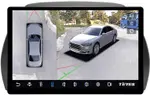 Магнитола для Toyota RAV4 2 2000-2003 - Teyes CC3-2K-360 монитор 13" 2K QLED на Android 10, Быстрая, CarPlay, 4G SIM-слот, 4 камеры в комплекте