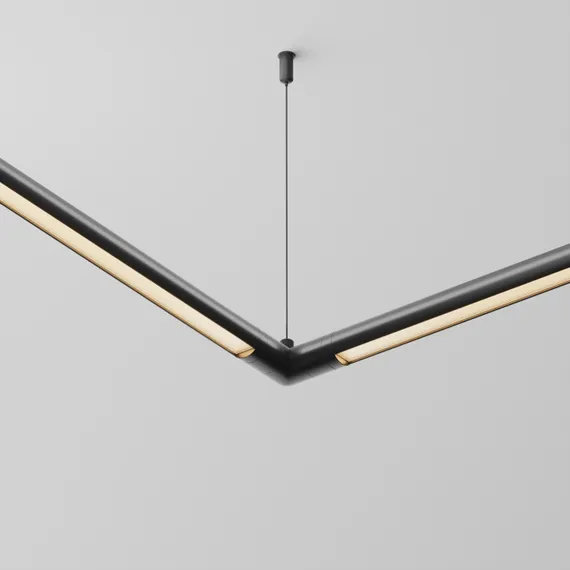 Угловой коннектор без ввода питания Accessories for system Shelf CA014CL-B Maytoni