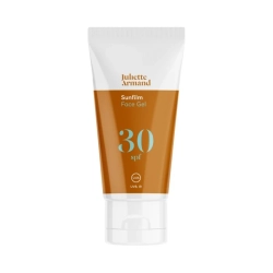 Face Gel SPF 30, Солнцезащитный гель SPF 30 транспарантный тон, JULIETTE ARMAND. Обладает успокаивающим действием, снимает раздражение, антиоксидант.
