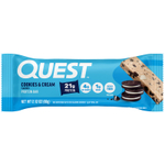 Quest Nutrition, протеиновый батончик, со вкусом печенья и сливок, 12 батончиков, 60 г (2,12 унции) каждый