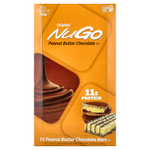 NuGo Nutrition, протеиновые батончики, арахисовая паста и шоколад, 15 батончиков по 50 г (1,76 унции)