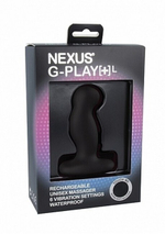 Вибро-стимулятор простаты и G-точки Nexus G-Play Plus Black L (Цвет: черный)