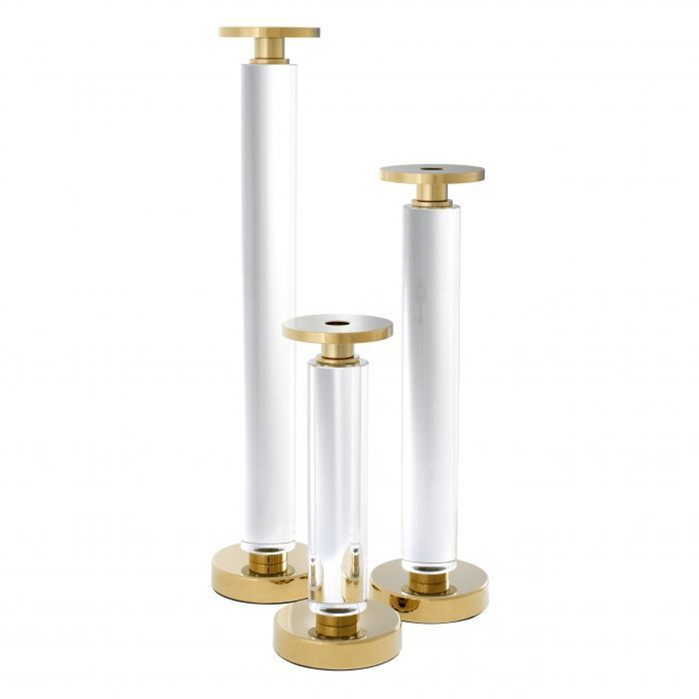 Подсвечник Candle Holder Chapman set of 3 арт.112094