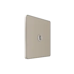 Розетка телевизионная TV/FM 5-1000Mгц Systeme Electric Infinity Песчаный берег FSE000591