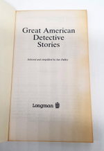 "Great American Detective Stories (Великие американские детективные истории)". Jan Dalley  (Джен Далли)
