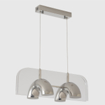 Подвесной светодиодный светильник Crystal Lux ELEMENT SP24W LED CHROME