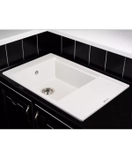 Кухонная мойка Kuppersberg MILA 1B1D WHITE фото 2