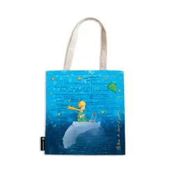 Çanta \ Сумка \ Bag Embellished Manuscripts Collection / Saint-Exupéry, The Little Prince / Canvas Bag