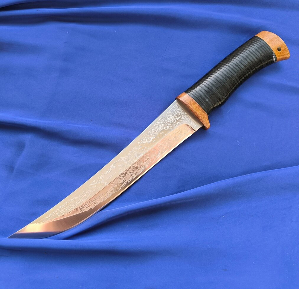 Туристический нож НС-13 (ЭИ-107) гравировка, Златоуст
