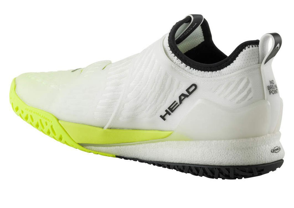 Мужские кроссовки теннисные Head Endure BOA Pro - white/yellow